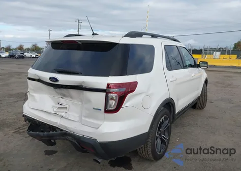 2015 Ford Explorer Sport из США, поврежденный, VIN 1FM5K8GT9FGA14697